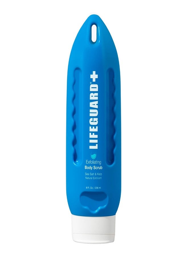 LIFEGUARD Exfoliating Body Scrub - Sea Salt & Kelp, Exfoliates and Deeply Hydrating, Moisturizing for Smooth Skin, Gentle for Sensitive Skin - 8 fl. oz. - Image 1