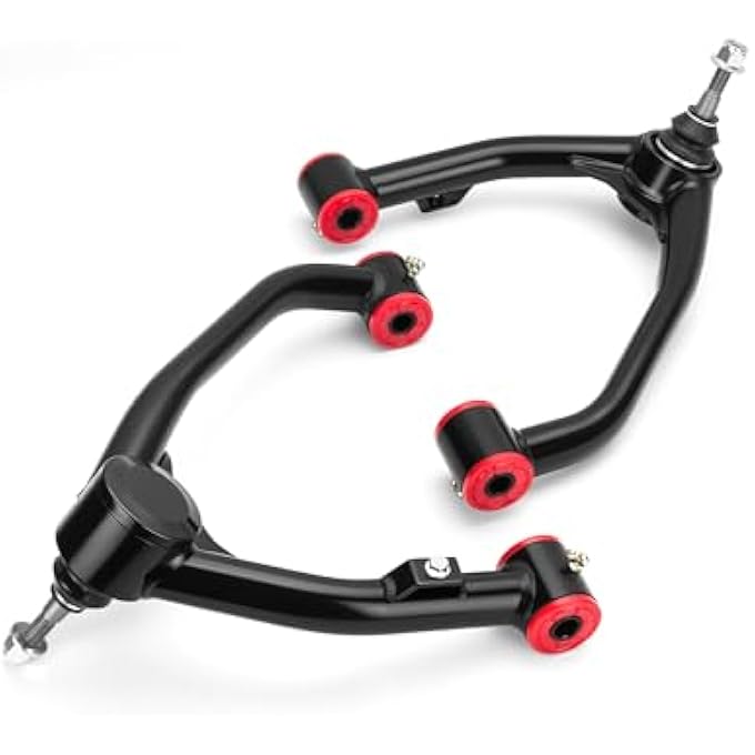 rayihni 24 Inch Front Upper Control Arms For 20072018 Chevy Silverado 24 Lift Adjustable Tubular Steel Control Arm With Ball Joint Fit 20072014 Gmc Sierra 1500 Adjustable Ucas Replace Stock Arms - Image 1