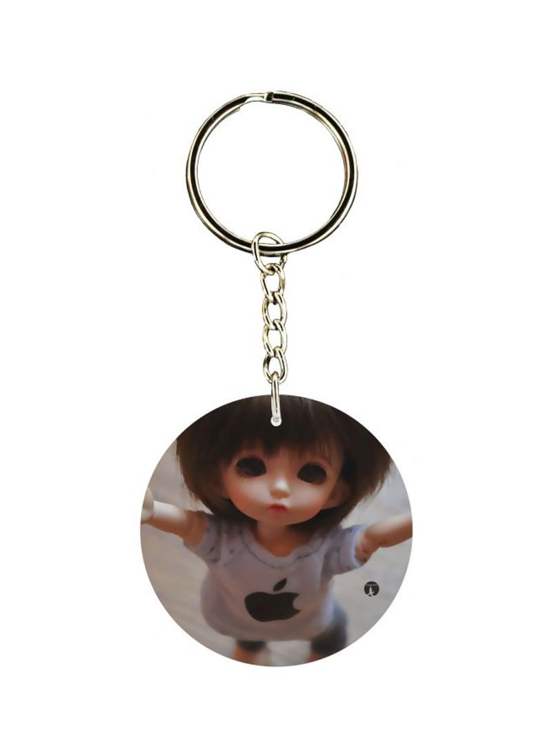 RKN Doll Printed Double Sided Keychain