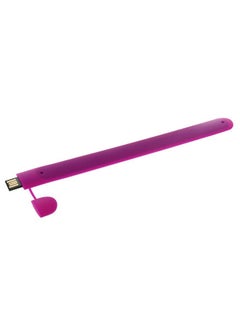 BURAQ Silicone Bracelet USB Flash Disk with 4GB Memory(Purple)  - Image 3