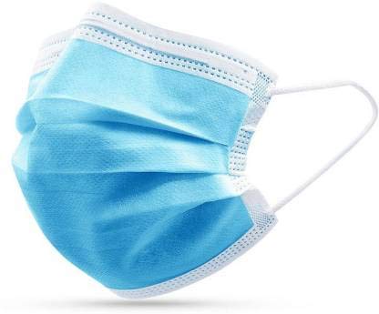ketmart Non-Woven Fabric Disposable 3 Ply Protection Personal Protective Mouth Cover Nos Pin Mask - Image 3
