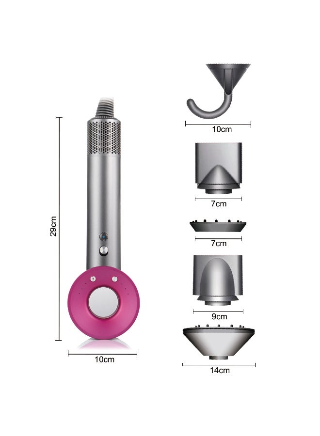 مجفف شعر عالي السرعة مع ملحق تجعيد - أداة العناية بالشعر الفاخرة والتصفيف لجميع أنواع الشعر - Image 3