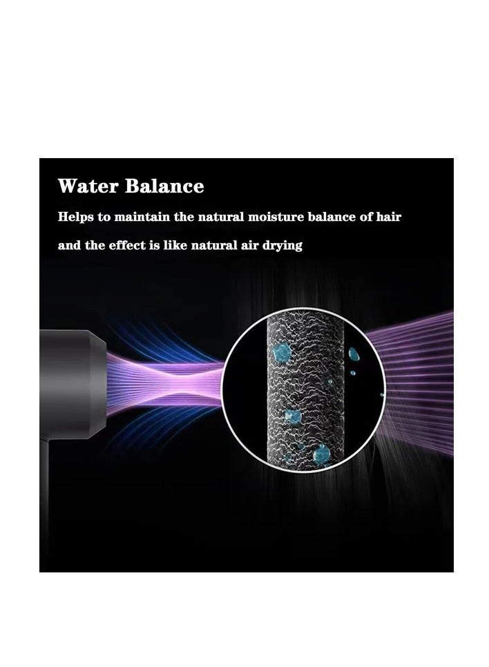 مجفف شعر عالي السرعة مع ملحق تجعيد - أداة العناية بالشعر الفاخرة والتصفيف لجميع أنواع الشعر - Image 5