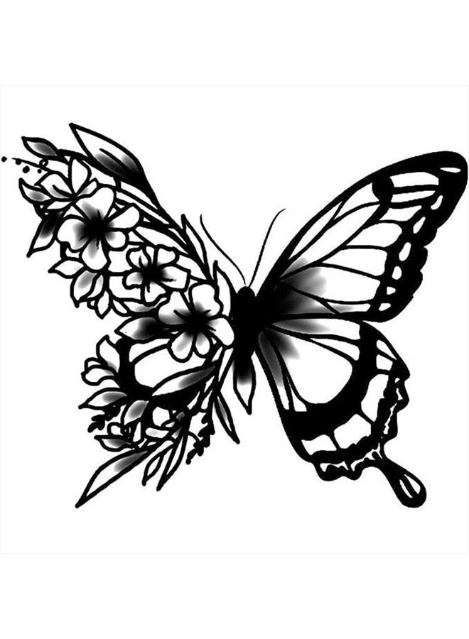 inkbox Inkbox Temporary Tattoos, Semi-Permanent Tattoo, One Premium Easy Long Lasting, Water-Resistant Temp Tattoo with For Now Ink - Lasts 1-2 Weeks, Brielle, 3 x 3 in  - Image 3