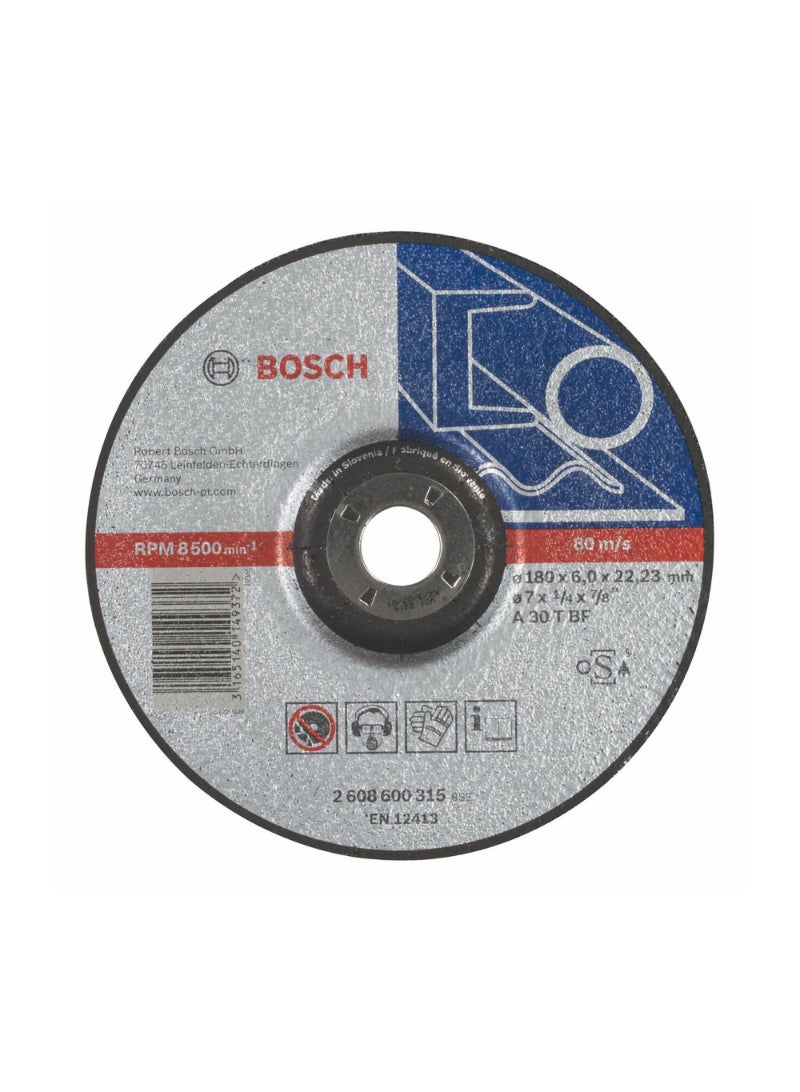 Bosch Grinding Disc Metal 180mm 2608600315