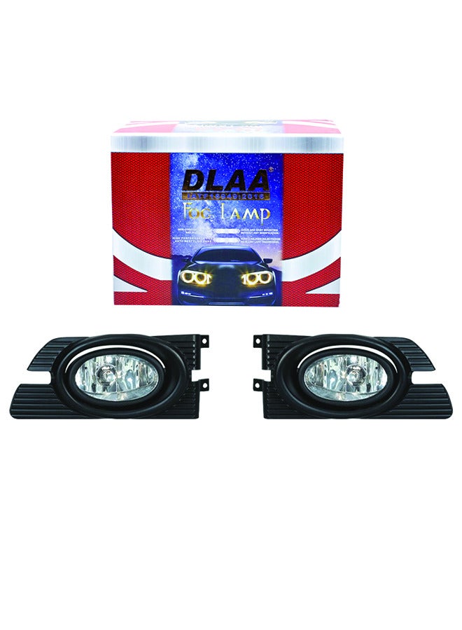 DLAA Pack of 2 HD090 Dlaa Fog Lamp Suitable for Accord 2001 with wires & switch - Image 5