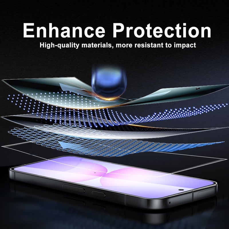 Mobilebies Premium Tempered Glass Screen Protector Guard For Realme C85 Pro 5G (6.8 Inch, Pack of 1) | Edge to Edge Coverage With Easy to installation kit - Image 2