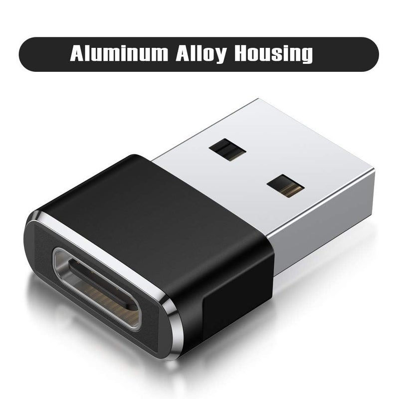 Basesailor محول Basesailor USB إلى USB C 3 حزمة، محول كابل نوع C أنثوي إلى USB A ذكر لجهاز iPhone 16 15 Pro، MacBook، iMac، PC، لابتوب، كمبيوتر، Samsung Galaxy S24 24 AI Plus Ultra S23 S22، Google Pixel 8، OTG - Image 5