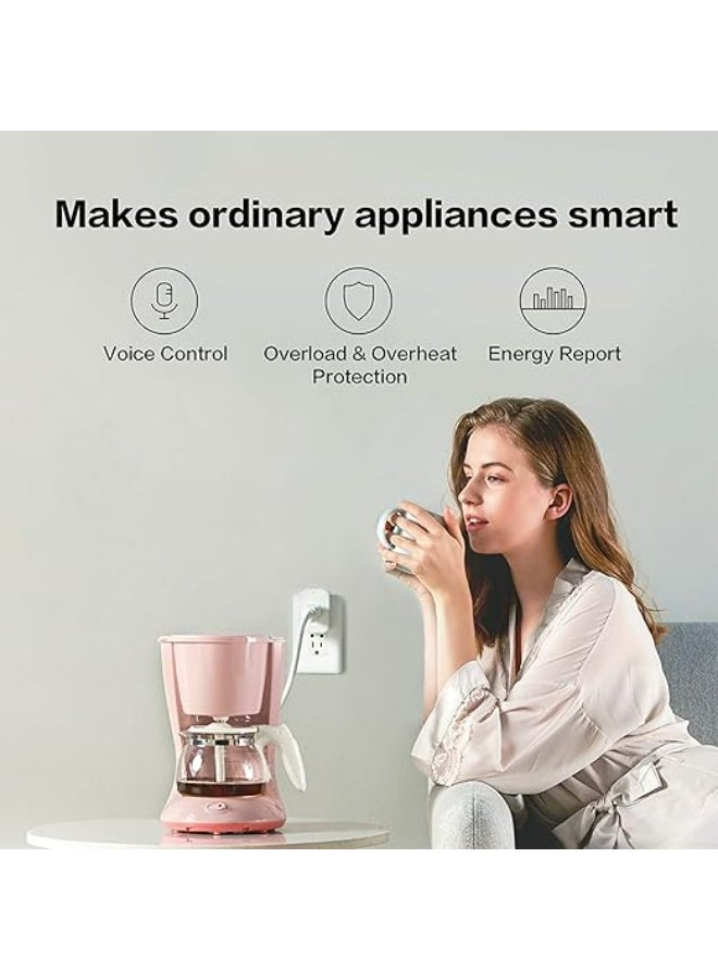 Aqara Zigbee Smart Plug with Energy Monitoring,Overload Protection,Scheduling and Voice Control, 15A Outlet Compatible with Alexa, Google Assistant, and Apple HomeKit Compatible - Image 3