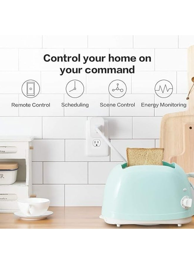 Aqara Zigbee Smart Plug with Energy Monitoring,Overload Protection,Scheduling and Voice Control, 15A Outlet Compatible with Alexa, Google Assistant, and Apple HomeKit Compatible - Image 4