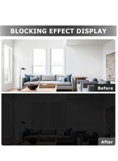 RATSAW Self-Adhesive Portable Blackout Curtains for Bedroom Nursery Loft Travel RV Car  - Image 5