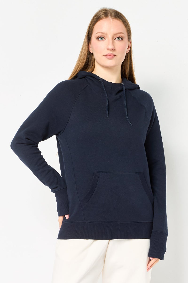 Champion Women Sportswear Fit Long Sleeve Outdoor Hoodies, Navy - Image 1