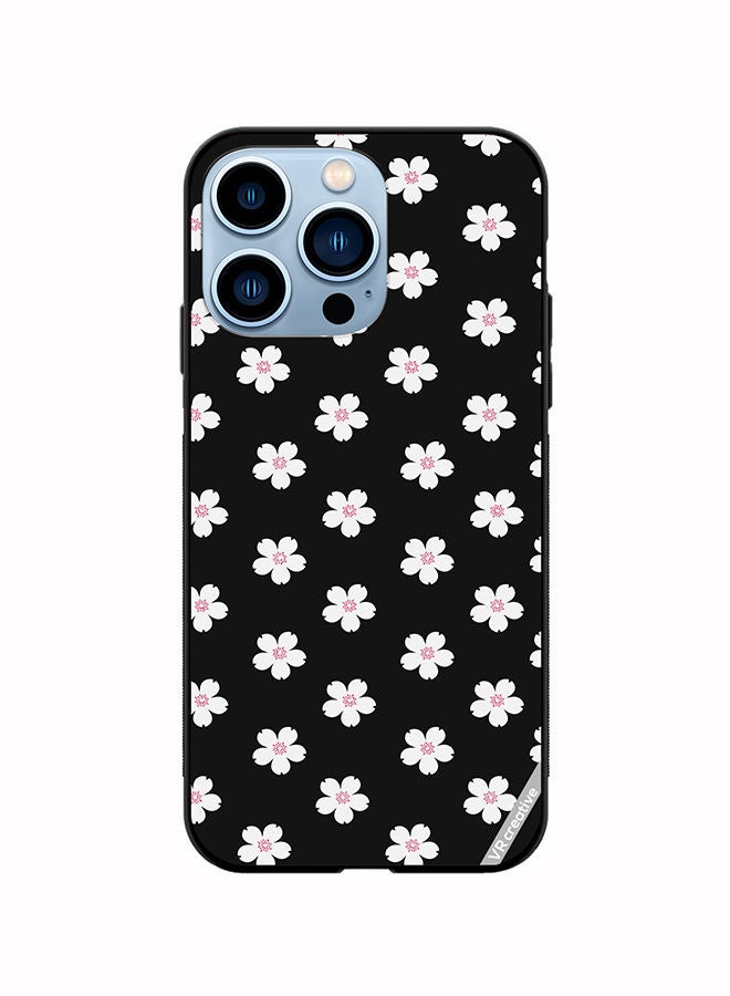 VR CREATIVE Protective Case Cover For Apple iPhone 13 Pro Max Flower Design Multicolour - Image 1