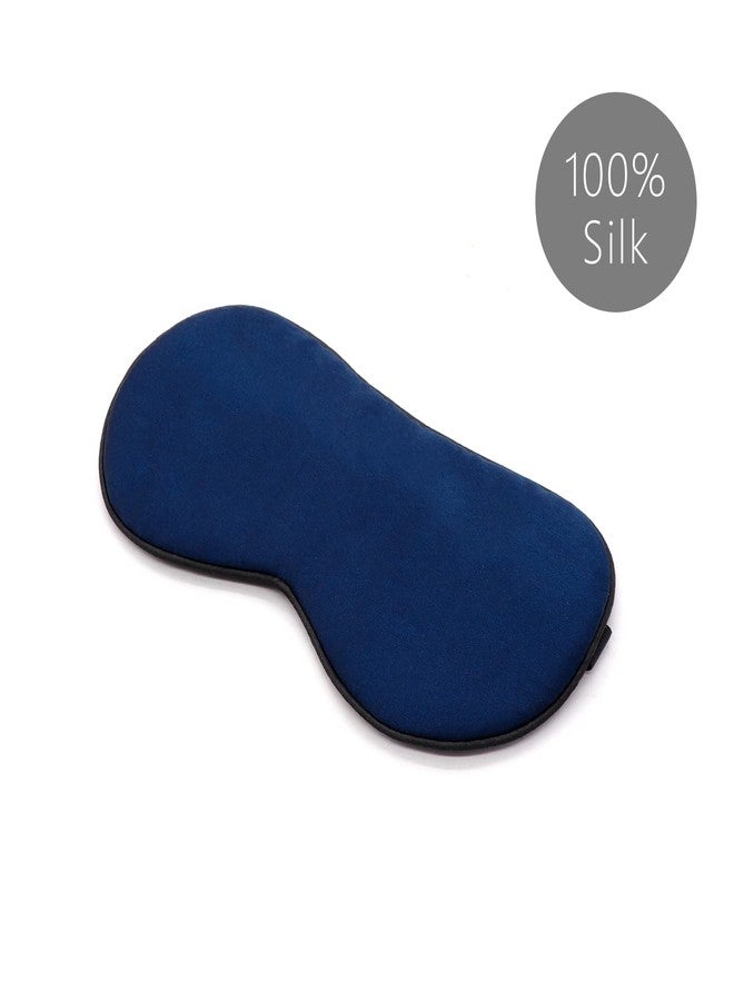 Srhythm Silk Eye Mask for Men Women, Comfortable&Soft Sleep Mask with Adjustable Strap to Block Light, Ultimate Sleeping Aid/Blindfold,Super Smooth Eye Shade Cover - Image 3