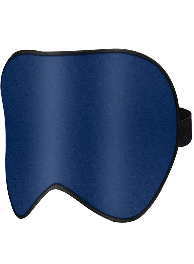 Srhythm Silk Eye Mask for Men Women, Comfortable&Soft Sleep Mask with Adjustable Strap to Block Light, Ultimate Sleeping Aid/Blindfold,Super Smooth Eye Shade Cover - Image 1