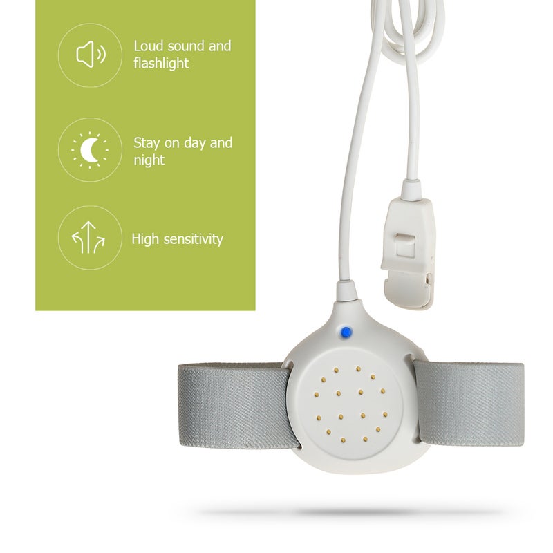 Bedwetting Alarm Arm Wear Enuresis Alarms with Sound Bright Light Vibration Child Potty Training for Baby Toddler Children - Image 4