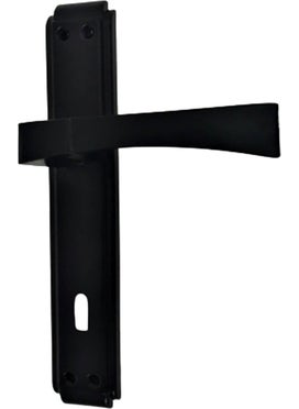 Eym Hira Babil Matte Black Door Handle Room  - Image 3