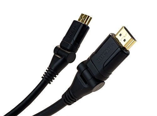 VisionTek 4K UHD High-speed Male-to-Male HDMI to HDMI Pivot Cable (10 feet)- 900750 - Image 2