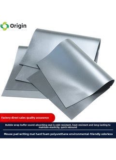 High-end Writing Pad Mouse Pad PORON Gasket Polyurethane Environmentally Friendly Odorless Hard Foam Anti-slip Gasket-Color:1.5mmT*250mm*350mm