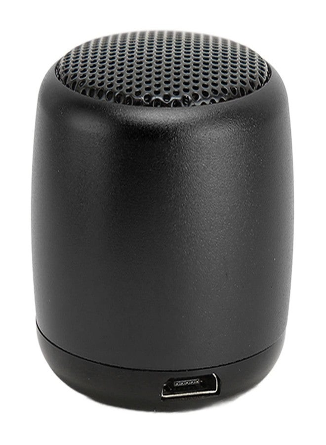 Sanpyl Mini Bluetooth Speaker, Portable Wireless Speakers with HD Sound Heavy Subwoofer, USB Rechargeable Small Tiny Speaker for Outdoor Indoor (Black) - Image 4