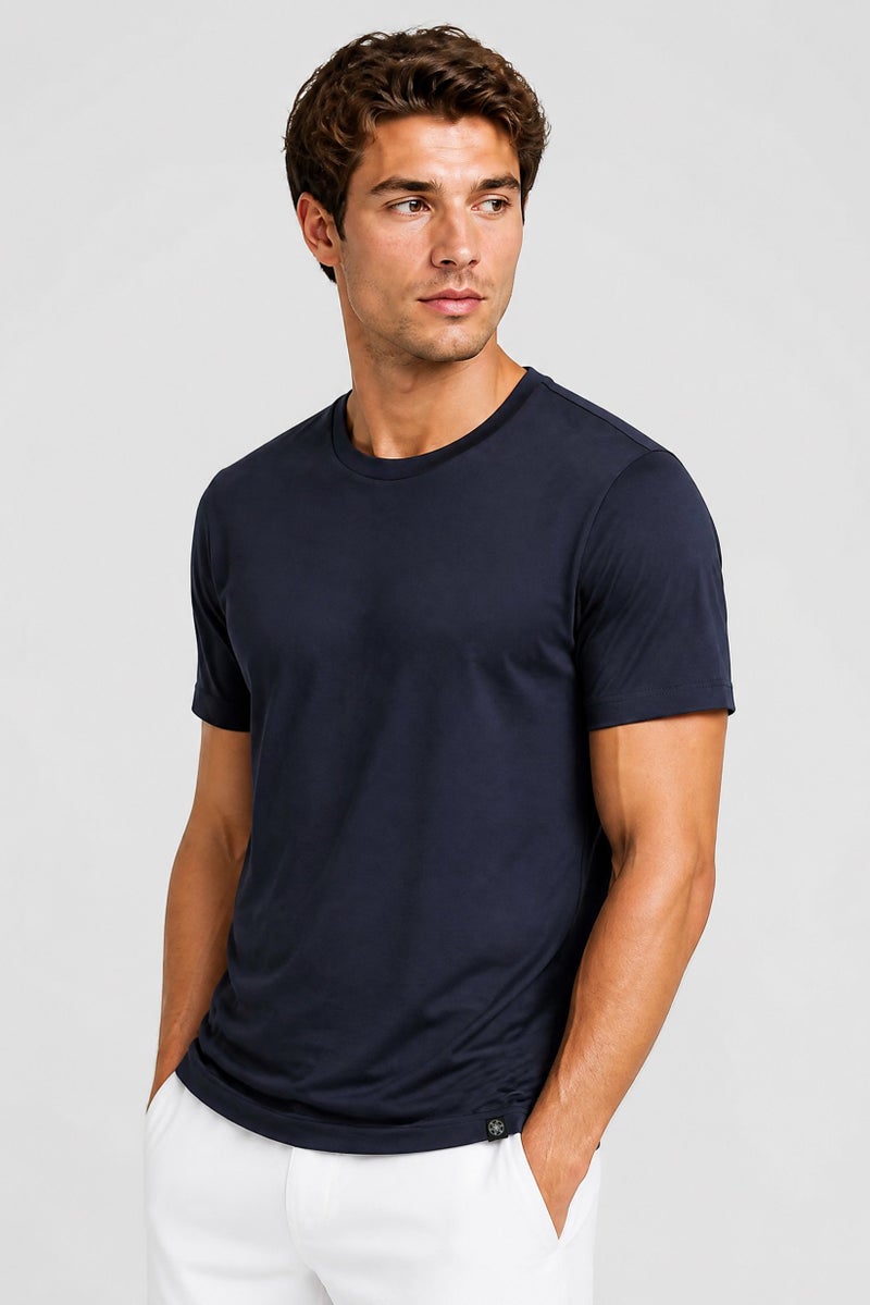 Gaiam Men Slim Fit Short Sleeve Training T-Shirt, Dark Grey - Image 2