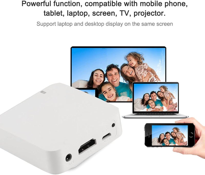 cheekyglo Mini Car WiFi Display Wireless Smart Display Box AV+HDMI Screen Mirroring Mirror Box Airplay Replacement - Image 5
