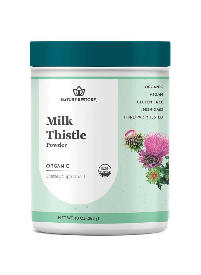 Nature Restore Organic Milk Thistle Powder (240ml) - Image 1