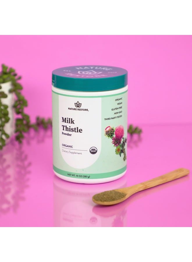 Nature Restore Organic Milk Thistle Powder (240ml) - Image 2