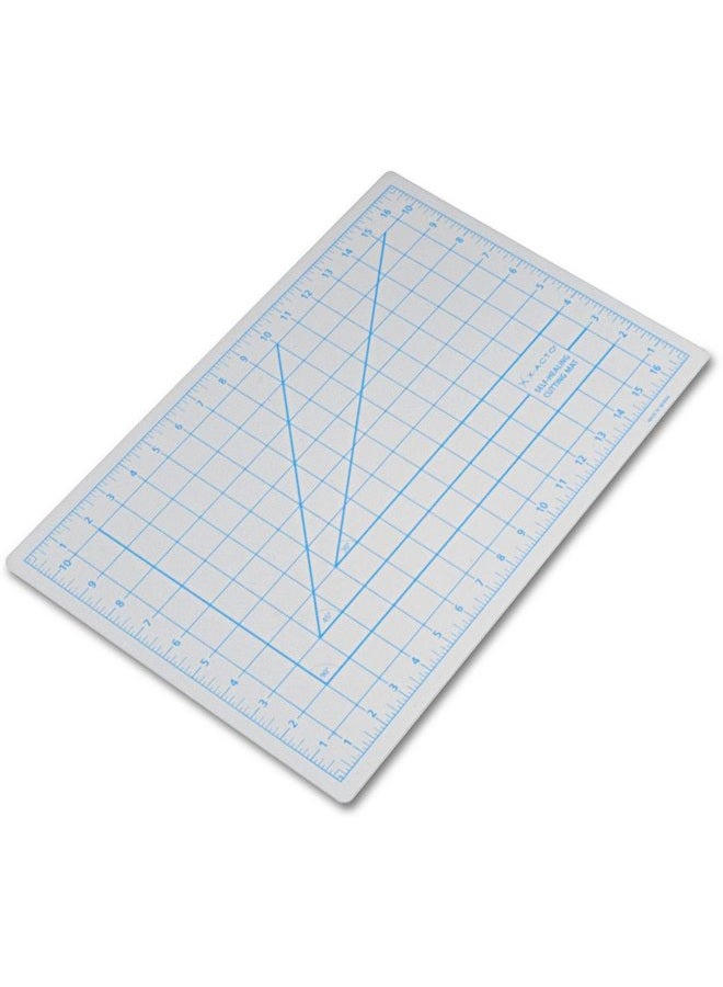 X-Acto X7761 Self-healing cutting mat, nonslip bottom, 1 grid, 12-Inch by 18-Inch board with 11-Inch by 17-Inch measuring surface, gray - Image 1