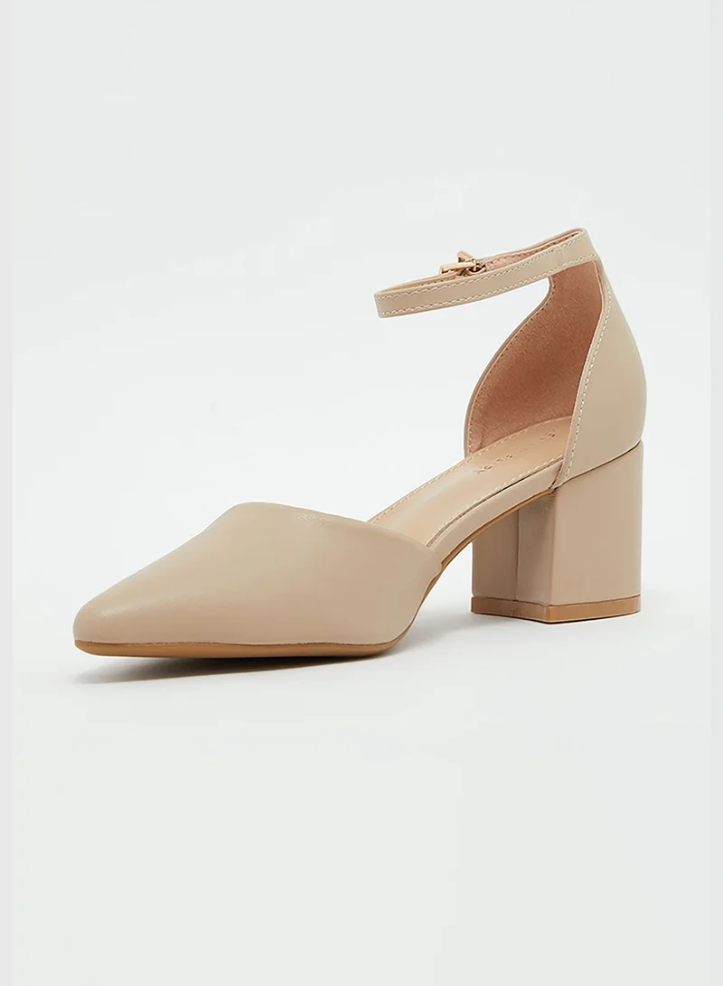سي سي سي Basic block heel pump