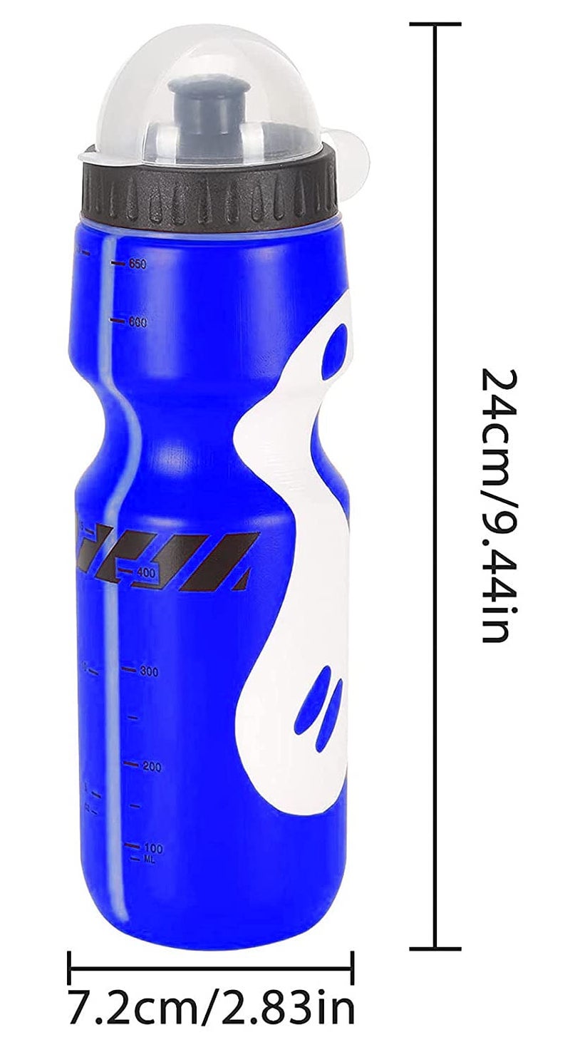 IRIS 650ml Outdoor Sports Water Bottle for Cycling, Mountain Bikes Sports, Indoor and Outdoor Activities (Blue) - Image 5