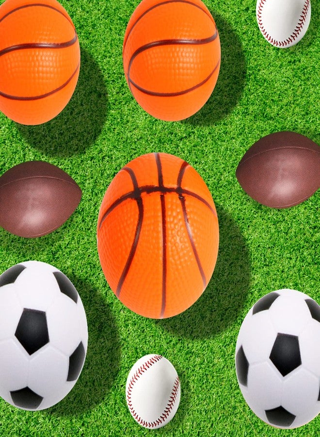 Urspasol 20 PCS 1.6 inch Foam Basketball Stress Ball Small Mini Sports Squeeze Ball Basketball Party Favors for Kids Stress Relief Toy School Carnival Reward - Image 5