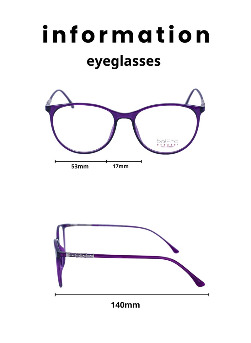 بالينو نظاره بإطار دائري بعدسات عالية الجودة - أنيقة ومتينة للنظر - Image 2