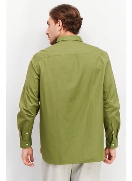 Men Regular Fit Long Sleeve Plain Casual Shirt, Green - pzsku/Z531427233A9D0DB83800Z/45/_/1739715565/182b68e9-a4e2-4322-8010-6eabd76320f1