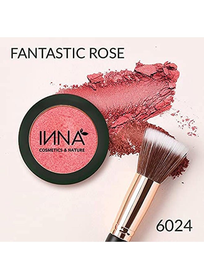 Generic Inna Cosmetics & Nature - Blush 100% Natural, vegan, gluten free, paraben free, oil-free, Mineral, cruelty-free Made in Canada , 3 g. (Fantastic Rose) (Fantastic Rose)  - Image 5