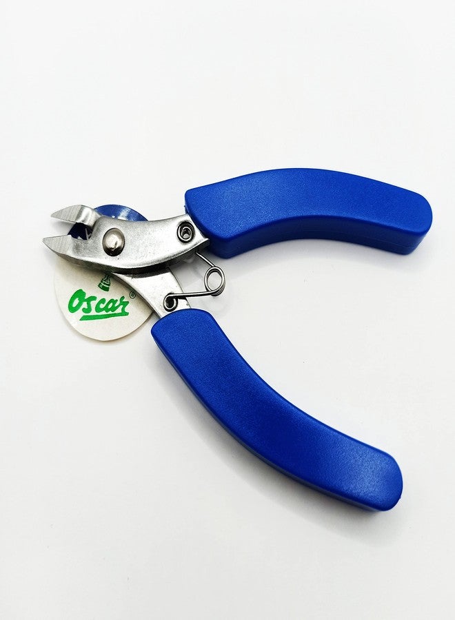 OSCAR TARGET 4 "Stainless Steel Mini Diagonal Nipper Cutter Plier Multi Use Plastic Coated for Wire/Plastic Cutting, Jewellery Making & Repair, Electronic, Watchmaking, Hobby Crafts DIY - Image 3
