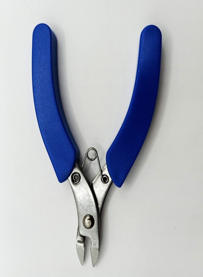 OSCAR TARGET 4 "Stainless Steel Mini Diagonal Nipper Cutter Plier Multi Use Plastic Coated for Wire/Plastic Cutting, Jewellery Making & Repair, Electronic, Watchmaking, Hobby Crafts DIY - Image 4