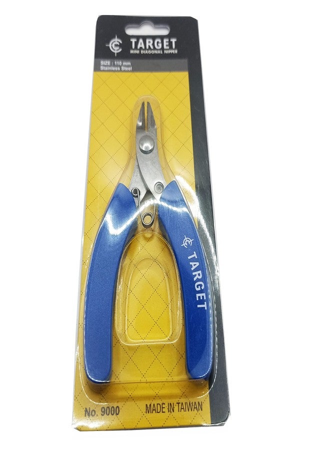 OSCAR TARGET 4 "Stainless Steel Mini Diagonal Nipper Cutter Plier Multi Use Plastic Coated for Wire/Plastic Cutting, Jewellery Making & Repair, Electronic, Watchmaking, Hobby Crafts DIY - Image 5