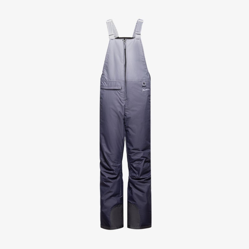Arctix Kids Insulated Snow Bib Overalls, Charcoal Ombre, X-Small - Image 1