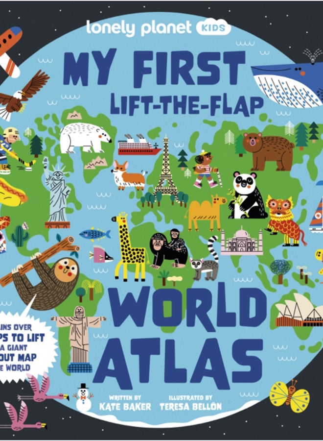 Lonely Planet Kids My First Lift-the-Flap World Atlas 