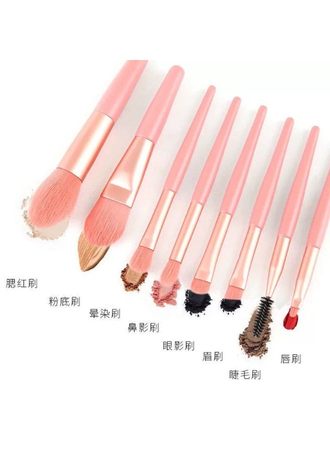 A set of professional makeup brushes consisting of 7 pieces - Image 2
