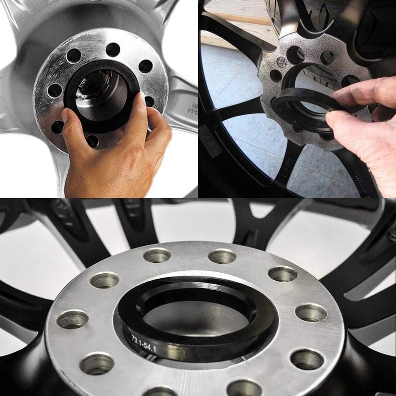 ezaccessory Hub Centric Ring Set 125mm Wheel Bore OD To 116mm Hub ID - Image 2