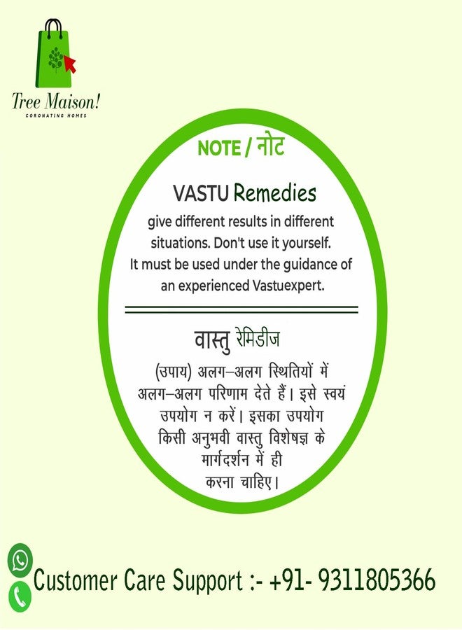 TREEMAISON Vastu Helix Lead (Gaa) Helix (South-West) Main Door Entrance, Toilet Dosh Defect Correction, Vastu Dosh Nivaran Remedy (6-inch) (Pack of 1) - Image 4