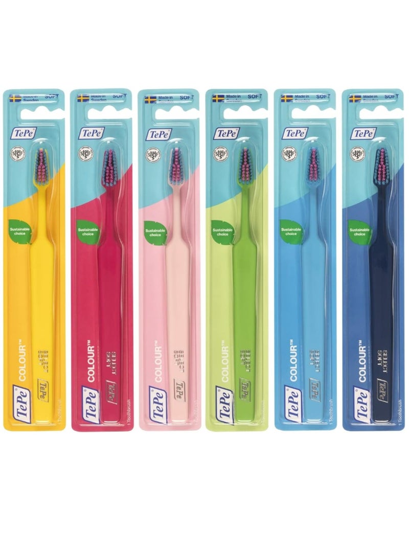 Tepe Color Soft Toothbrush  Yellow  Single Piece - Image 4