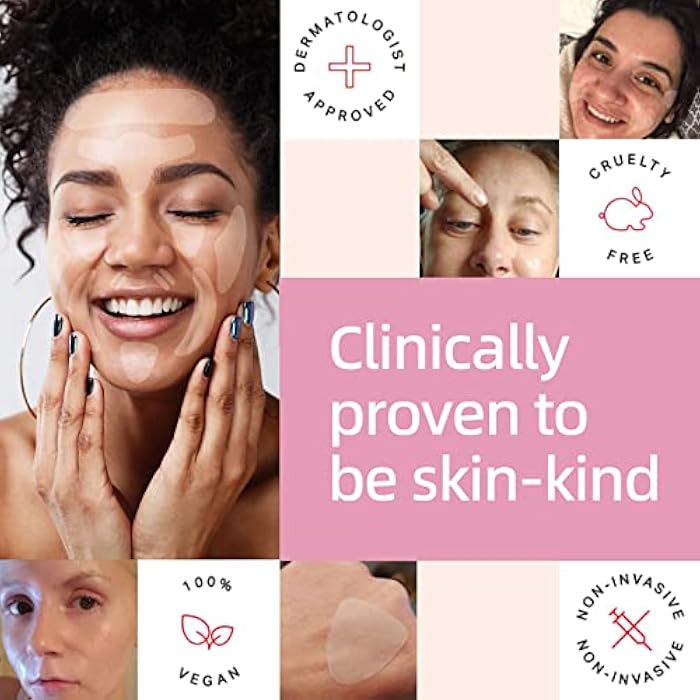 Rinycwa Facial Wrinkle Patches 160 – for Forehead Lines, Frown Areas, Smile Creases & Fine Signs – Overnight Anti-Aging Facial Stickers to Smooth Skin, Safe and Gentle for All Skin Types - Image 4