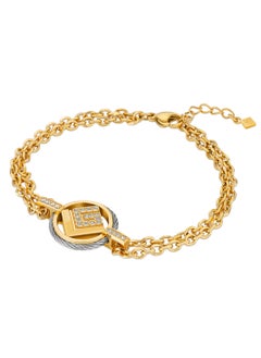 Camille Stainless Steel And Gold Plated Bracelet With Crystals - pzsku/Z5314EAC65C9E70AF9A49Z/45/_/1724934482/1b0f80f9-a929-4812-be78-e43c079413e2