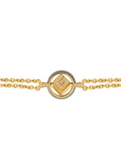 Camille Stainless Steel And Gold Plated Bracelet With Crystals - pzsku/Z5314EAC65C9E70AF9A49Z/45/_/1724934492/161793d8-a604-4916-b02f-e8670343d56d