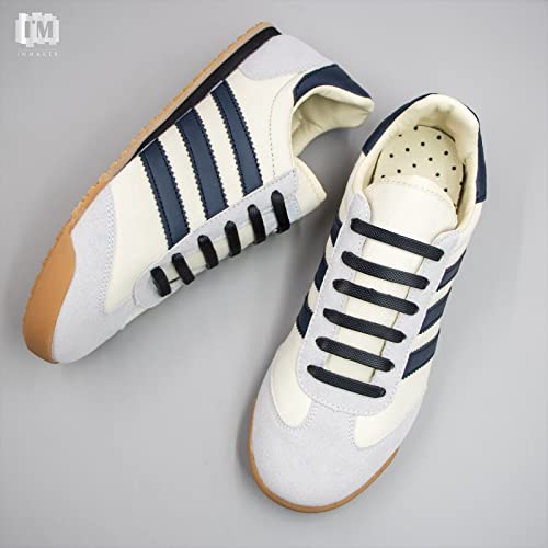 INMAKER No Tie Shoe Laces for Adults and Kids, Elastic Shoelaces for Sneakers, Rubber Silicone Tieless Laces - Image 2