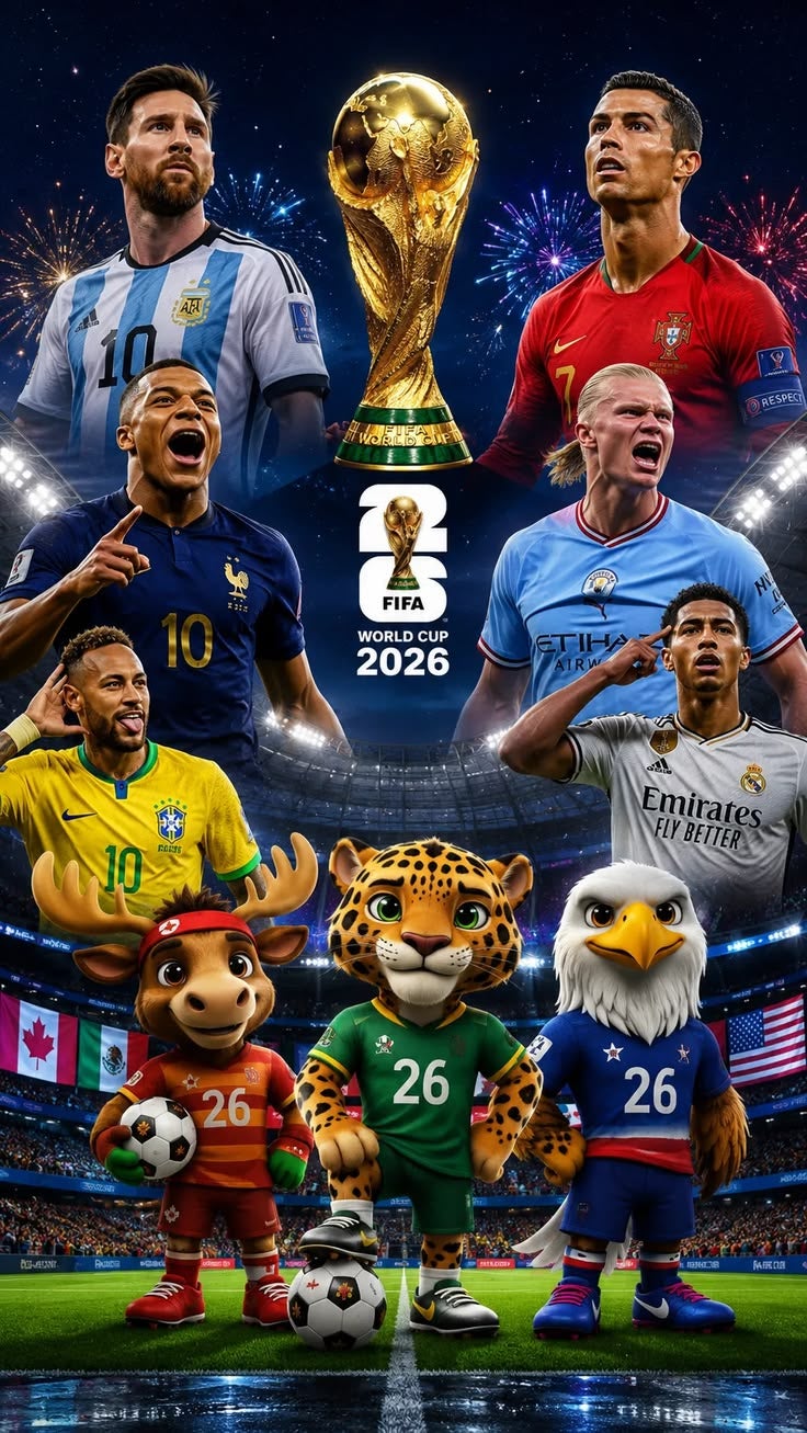 ARS Legend Player, FIFA World Cup 2026 Banner Wall Art, Party, Party Backdrop, Football Party – Premium Fabric Poster, Banner, Large Banner, Durable Weather-Resistant Hanging Banner with Metal Rings for Indoor & Outdoor Decoration - Image 2