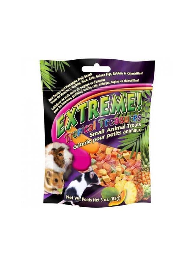 BrOwns Brown's Extreme! Tropical Treasures Small Animal Treats - 85 g 